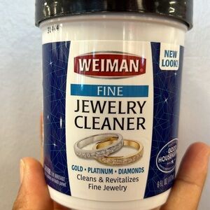 WEIMAN fine Jewelry Cleaner work GOLD PLANTINUM DIAMONDS cleans Revitalizes